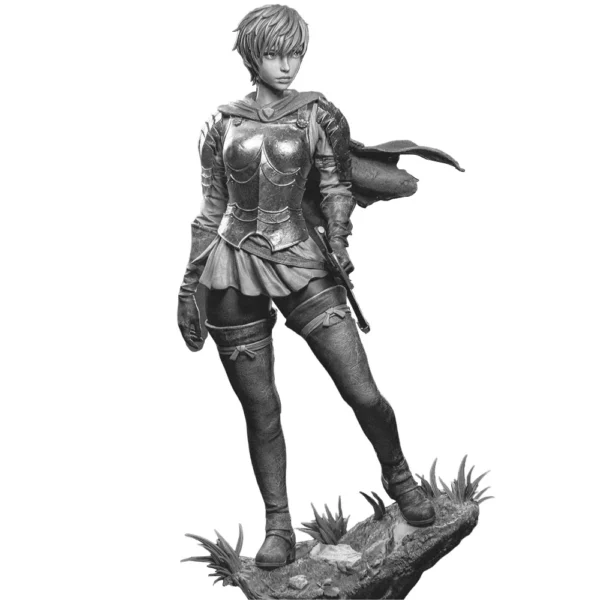 Anime Casca Figure 1:16 Miniature Resin Model Kit Unpainted Plastic Model Kit a2853 - Image 4