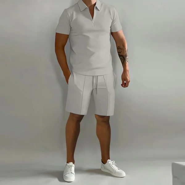 2024 Europe and the United States summer suit slim-fit trend youth sports leisure men's new era - Image 4