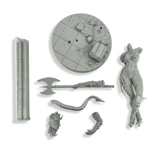 Karlach Miniature Figurine 1/24 Resin Model Kit Unpainted Plastic Model Kit A202 - Image 5