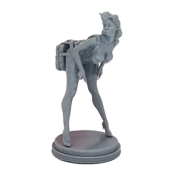 1/18 Sexy Female Soldier 1:24 Miniature Resin Plastic Model Kit Unpainted Resin Model Kit A163 - Image 5