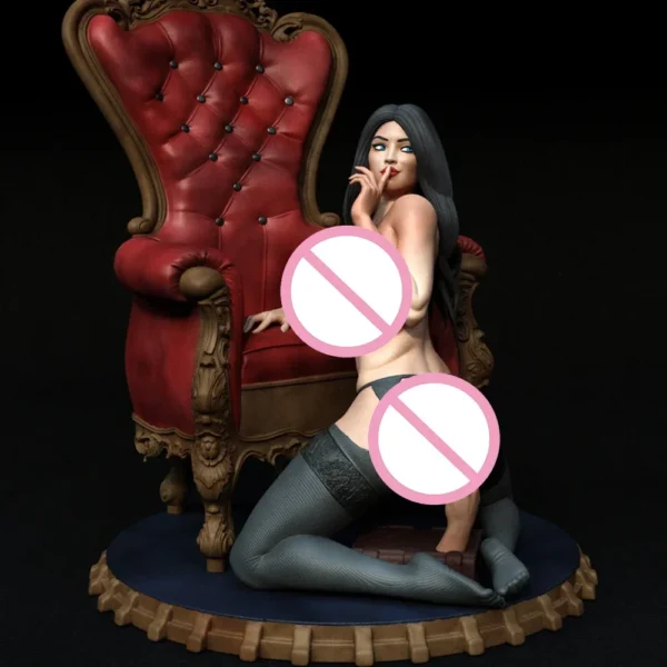 Morticia Figure 1:18 Miniature Resin Model Kit Unpainted Plastic Model Kit A728