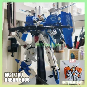 DABAN 6606 MG 1/100 MSA-0011 EX-S Exs Assembly Model Kit With Two Color Armor Action Figures Plastic Model Customized Toys Gifts