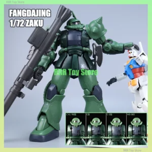 In Stock FangDaJing 1/72 ZAKU II GTO Model Kit TYPE C-6/R6 MS-06C-6/R6 Assembly Action Figures 26CM Robot Plastic Model Kid Toy