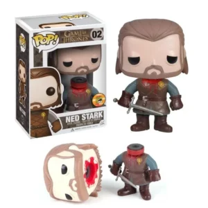 Funko Pop TV Game of Thrones Decapitation Ned Stark 02# COMIC CON Vinyl Dolls Figure Model Toys For Children Christmas Gift