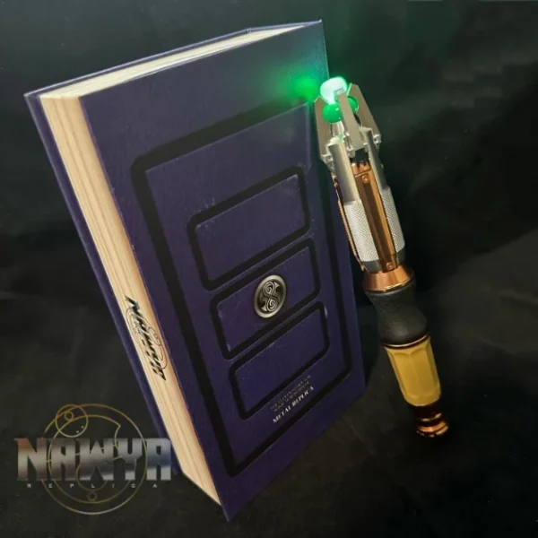 New Doctor Who 11th Props Metal Sonic Screwdriver Led Torch 12th 13th Doctor 14th Sonic Light Sounds Model Cosplay Toys Figure - Image 3
