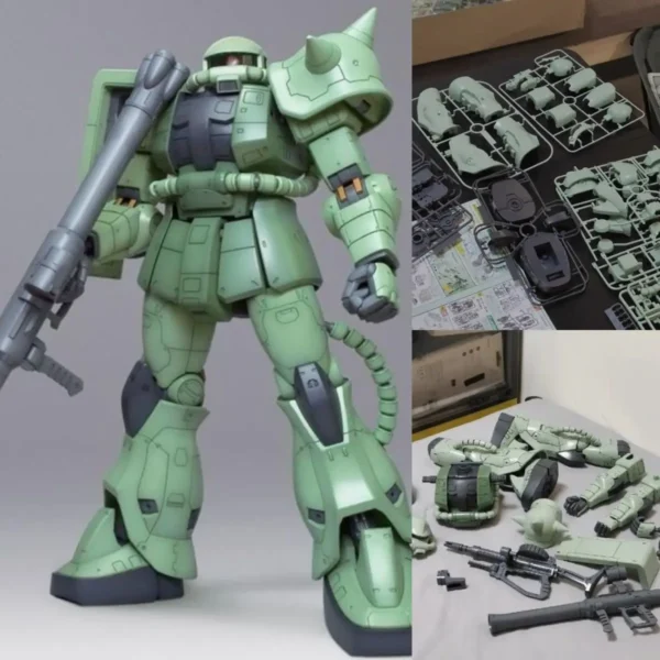 In Stock Daban MEGA 1/48 Zaku 2 Assembly Model Kit With Water Sticker Action Figure Plasitc Model Kit Customized Hobby Toys - Image 2