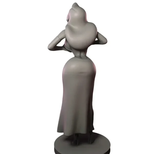 Jessica Rabbit Unpainted Resin Model Kit Miniature Figure 1/24 A429 - Image 4