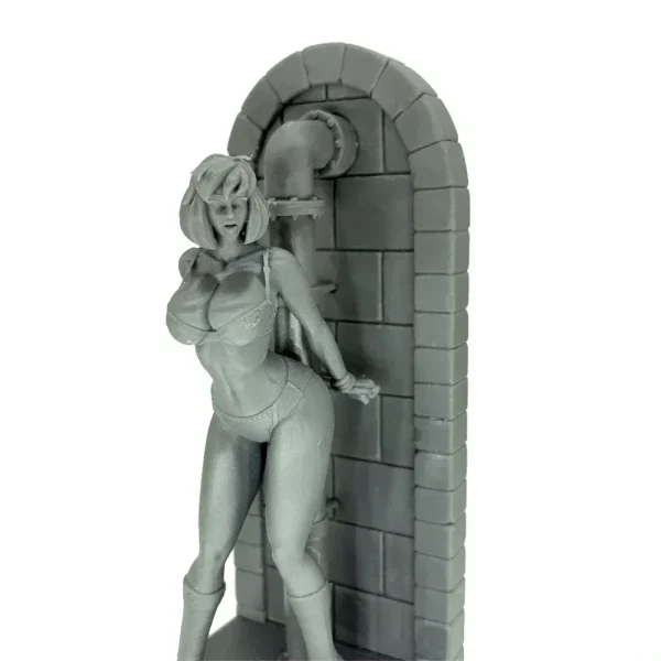 Jia Ling Bao 1:24 Resin Figure Unpainted Plastic Model Kit A289 - Image 6
