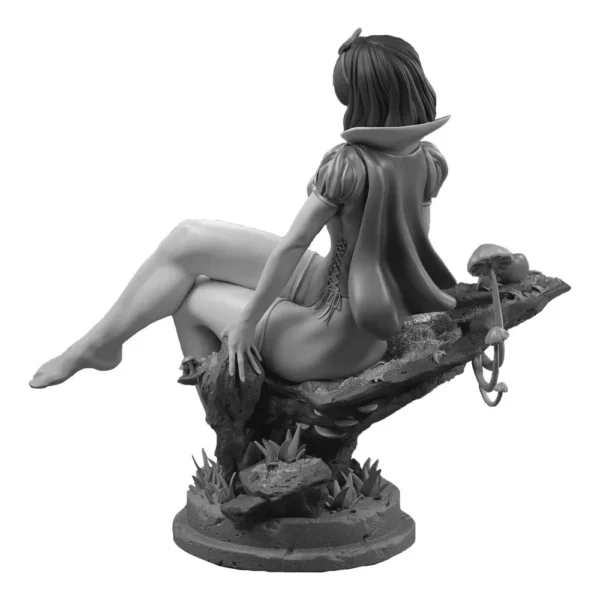 Princess Anime Resin Figure Miniature 1:12 Resin Model Kit Unpainted Plastic Model Kit A2073 - Image 5