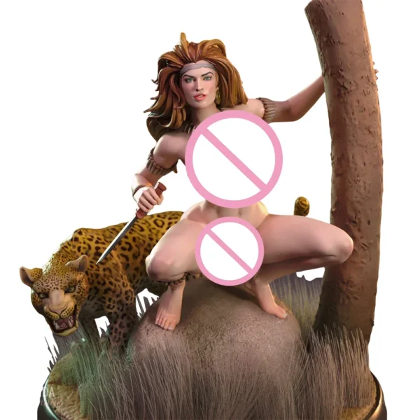 Anime Shanna O'Hara Figure 1:24 Miniature Resin Model Kit Unpainted Plastic Model Kit A693 - Image 4
