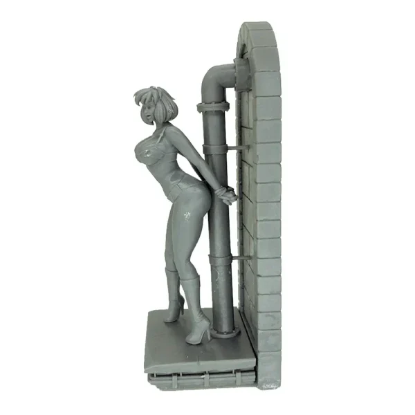 Jia Ling Bao 1:24 Resin Figure Unpainted Plastic Model Kit A289 - Image 5