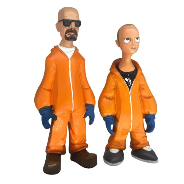 1:18 Scale Resin Figure Model Kit 2PCS 100mm Statue Modelling Unpainted Kits Diy Toys A367 - Image 6