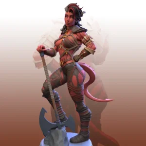 Karlach Figure 1:18 Miniature Figure Resin Model Kit Unpainted Plastic Model Kit A466