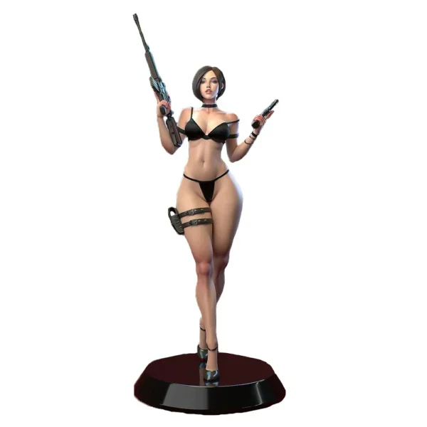 Ada Wang 1:24 miniature Resin Plastic Model Kit Unpainted Resin Model Kit A1613 - Image 2