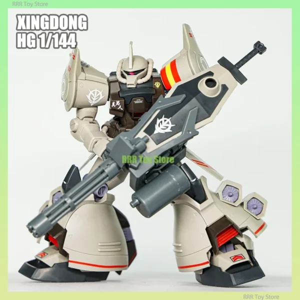 XINGDONG STAR HG 1/144 Gouf Flight Tpye Model Kit Collection Assembly Action Figures Robot Plastic Model Doll Kids Toys Gifts