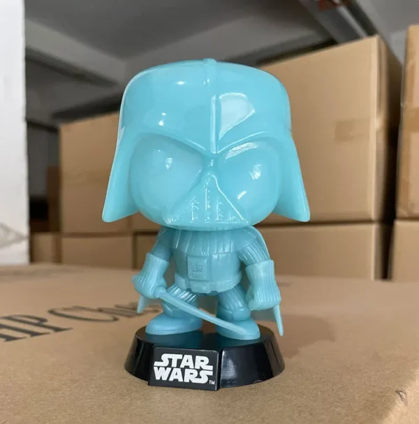Funko Pop Star Wars Holocraphic Darth Vader 33# Collection Vinyl Figure Toys Glows in the Dark Exclusive Bobble-head Model Toys - Image 4