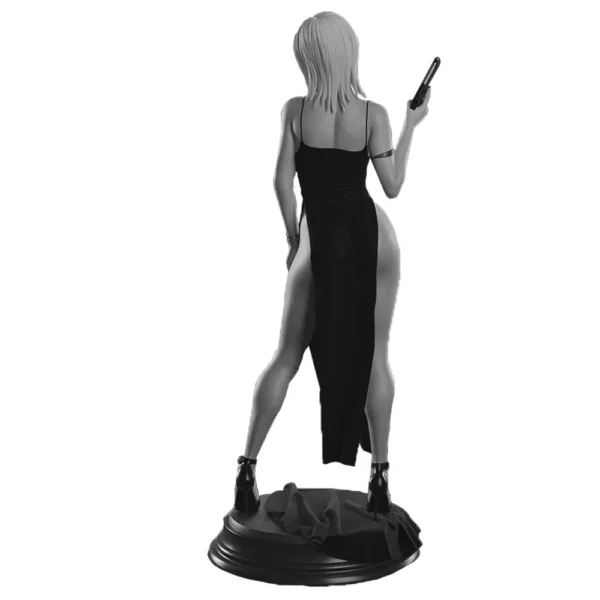 Aya Brea Figure 1:18 Miniature Figure Resin Model Kit Unpainted Plastic Model Kit A797 - Image 5