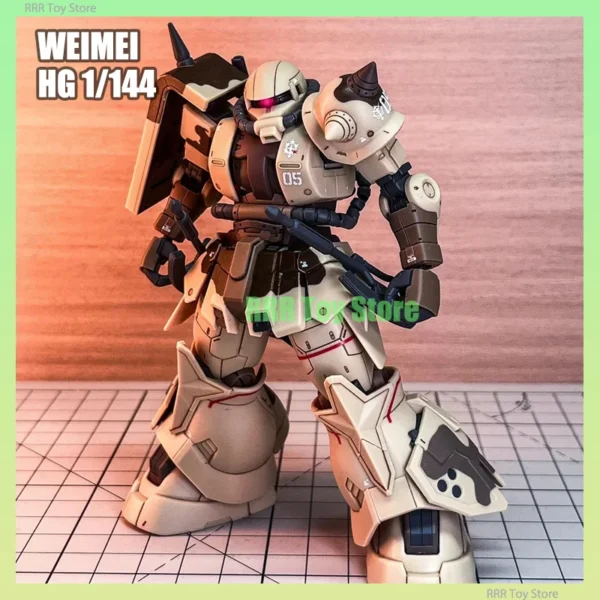 WEIMEI WM HG 1/144 Zaku Assembly Model Kit Type Danan Sangho Wald High Mobility Surface Action Figure Plastic Model Kits Toy