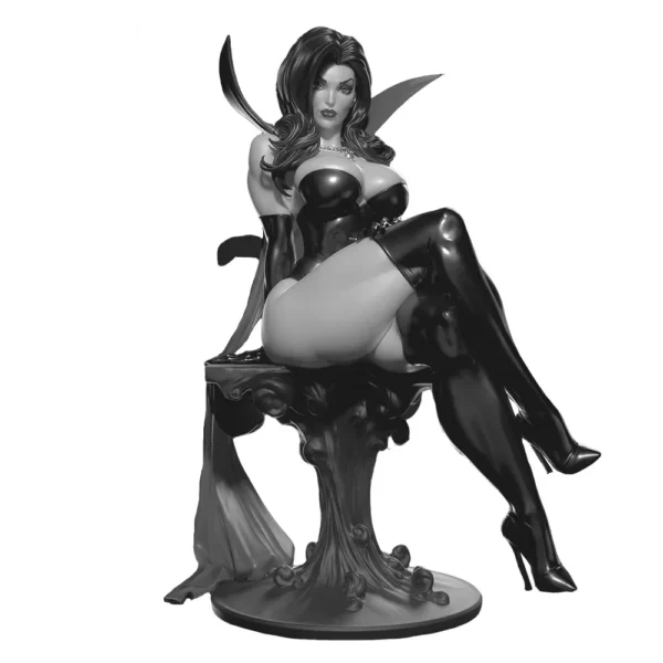 Dark Queen 1:16 Miniature Figure Resin Model Kit Unpainted Plastic Model Kit A521 - Image 2