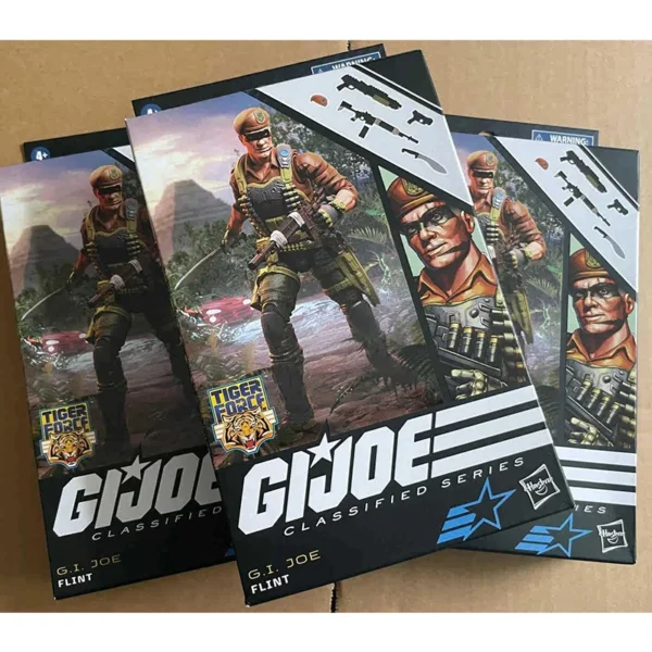 In Stock Original G.I.Joe Classified Series GI JOE Figure Flint Python Patrol Red Ninja Vypra Action Figures Doll Model Toy Gift - Image 2