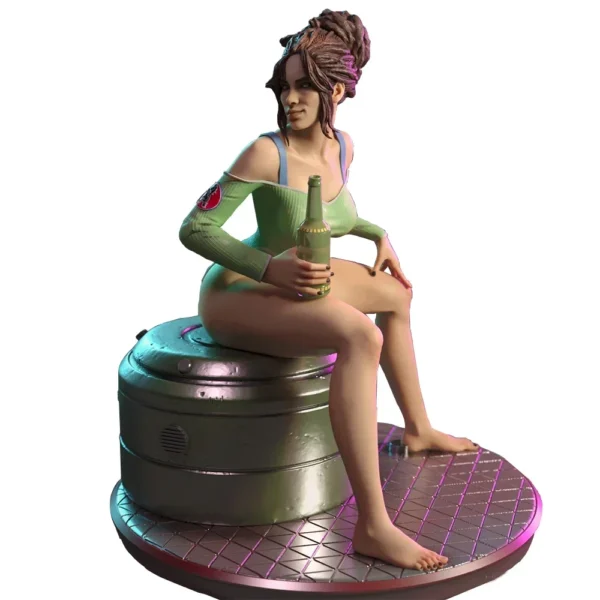 Panam Palmer Figure 1:24 Miniature Figure Resin Model Kit Unpainted Plastic Model Kit A783 - Image 2