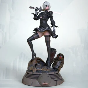 2B 100mm miniature Resin Figure Model Kit Unpainted Kits Diy Toys Hobbies A237