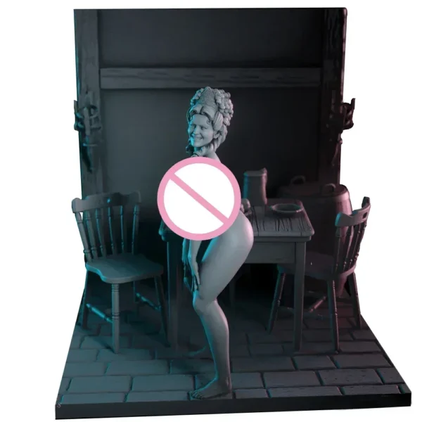 Camilla Figure 1:24 Miniature Figure Resin Model Kit Unpainted Plastic Model Kit A550 - Image 4