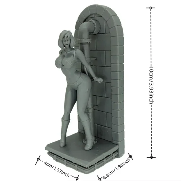 Jia Ling Bao 1:24 Resin Figure Unpainted Plastic Model Kit A289 - Image 2