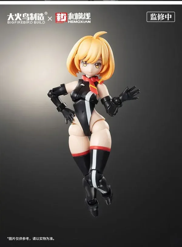 HEMOXIAN Kelly Janet SKY-001 Model Kit BIG FIREBIRD BUILD Collection Assembly Action Figures Robot Figurine Plastic Model Toys - Image 5