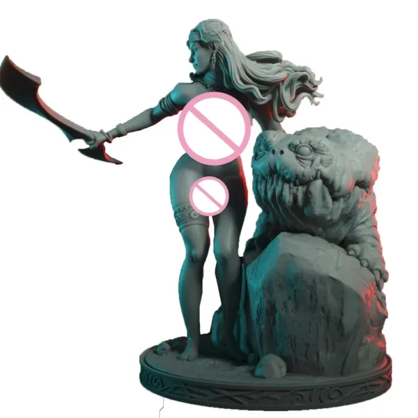 Jia Ling Bao 1:24 Miniature Resin Plastic Model Kit Unpainted Resin Model Kit A126 - Image 5