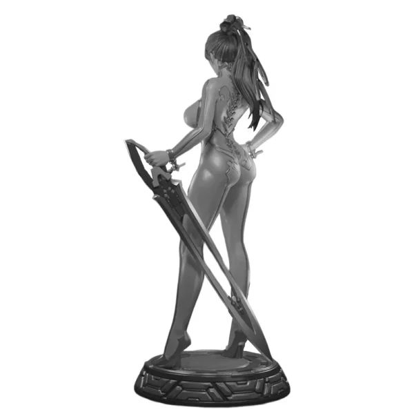 Eve Miniature Figure 1:24 Resin Model Kit Unpainted Plastic Model Kit Stellar Blade Anime Figure A577 - Image 5