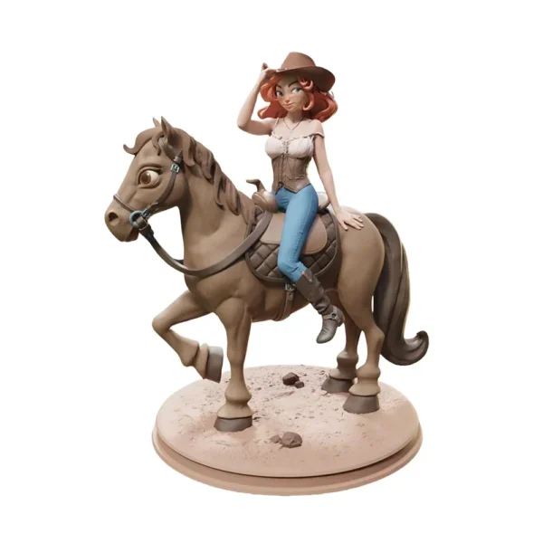 Anime Nerissa Figure 1:24 Miniature Resin Model Kit Unpainted Plastic Model Kit A617 - Image 5
