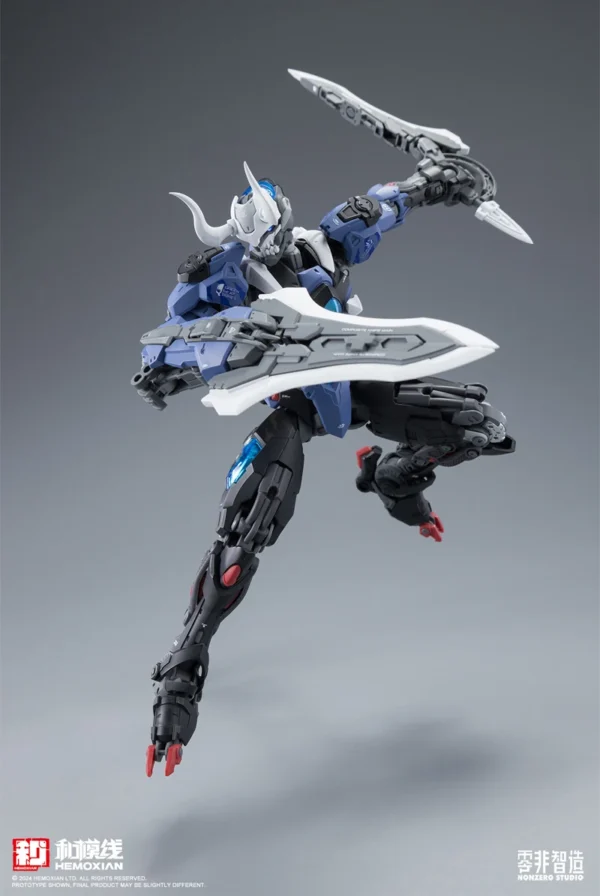 HEMOXIAN MG 1/100 Scale Lone shadow Assembly Model Kit 19CM NONZERO STUDIO OVER ZERO Action FIgure Robot Plastic Model Toy Gifts - Image 2