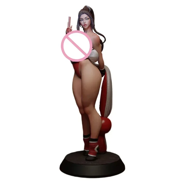 Mai Shiranui Miniature Figure 1:24 Resin Model Kit Unpainted Plastic Model Kit Anime Figure A582 - Image 4