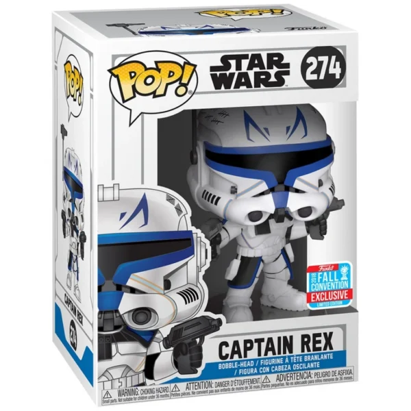 Funko POP Star Wars Captain Rex 274# Vinyl Figure Fall Convention Exclusive Comic Con Collection Limited Edition Model Toys - Image 2