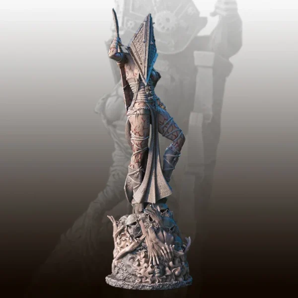 Pyramid Head 1:24 Miniature Resin Plastic Model Kit Unpainted Resin Model Kit A193