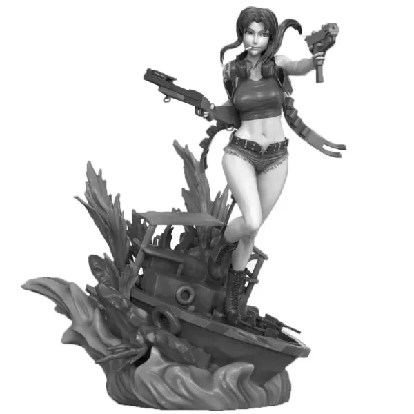 Revy 1:24 Miniature Resin Plastic Model Kit Unpainted Resin Model Kit A181 - Image 3