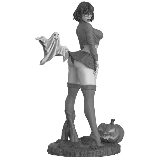 Female Detective Figure 1:18 Miniature Resin Model Kit Unpainted Plastic Model Kit A612 - Image 4
