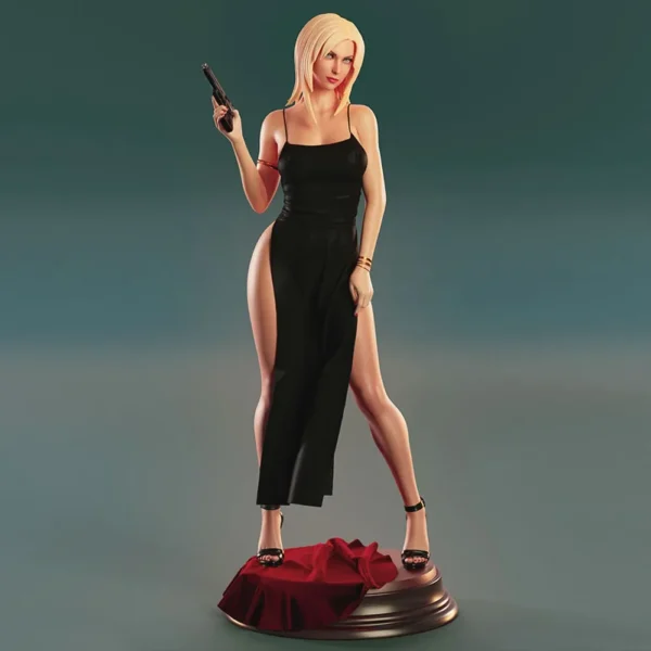 Aya Brea Figure 1:18 Miniature Figure Resin Model Kit Unpainted Plastic Model Kit A797
