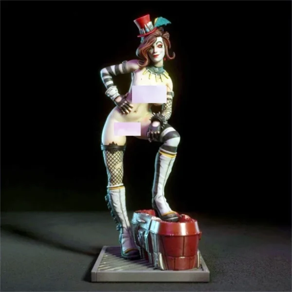 Mad Moxxi 75mm Miniature Resin Figure Model Kit 1/24 Scale Models Unpainted Kits Diy Toys Hobbies Plastic Model A149 - Image 2