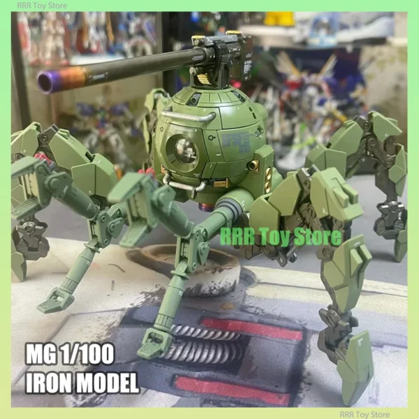 In Stock IRON MODEL MG 1/100 VN002G RB-79PP Polypodball Assembly Model Kit Action Figures Robot Plastic Model Kits Toys Gift