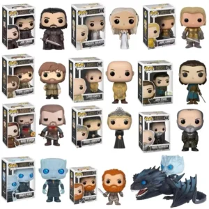 New FUNKO POP Power Game JON SNOW DAENERYS OLENINA Tyrion JAIME LANNISTER Renly Lord Character Series Model Kids Toys