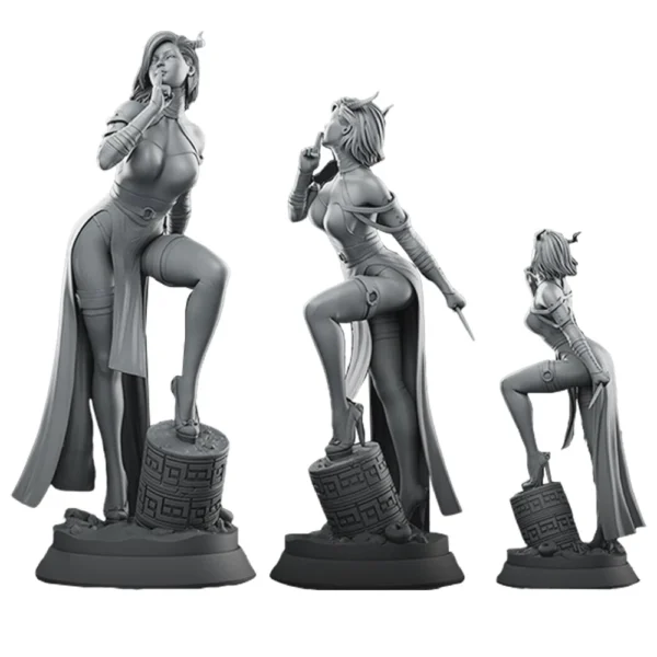 Zhara Figure 1:24 Miniature Resin Model Kit Unpainted Plastic Model Kit A763