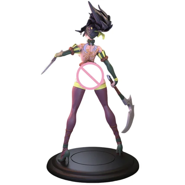 Akali Bunny Figure 1:24 Miniature Resin Model Kit Unpainted Plastic Model Kit A717 - Image 3