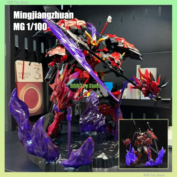 Mingjiangzhuan QINGSHENG Red Ghost Ruo Actioni Figures Assembly Model 1/100 Model Kit Colletion MG 69000 Figurine Toys Gifts