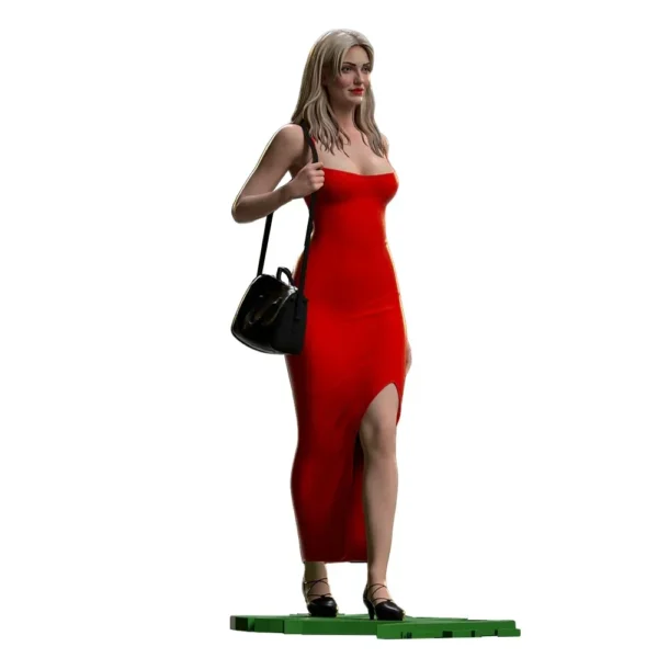 Tina Figure 1:24 Miniature Resin Model Kit Unpainted Plastic Model Kit A659 - Image 3