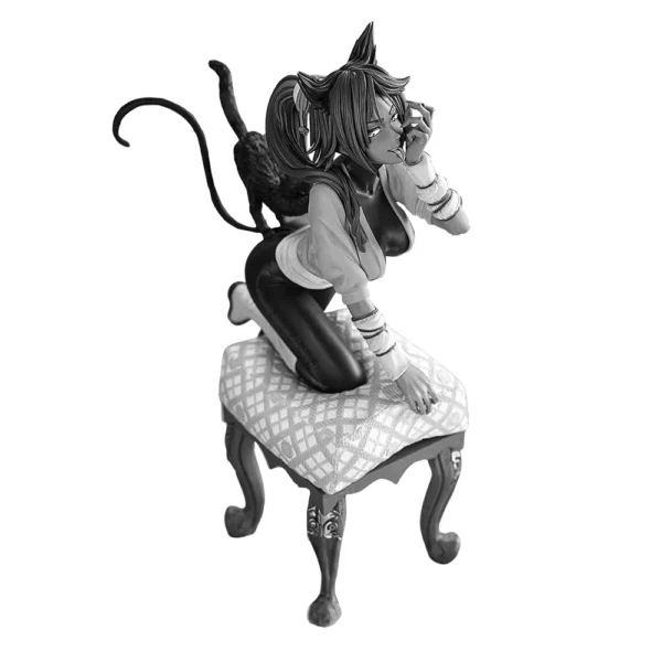 Anime Yoruichi Figure 1:18 Miniature Resin Model Kit Unpainted Plastic Model Kit A750 - Image 5