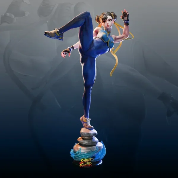 Jia ling bao Chun Li Resin Figure Miniature 1:16 Resin Model Kit Unpainted Plastic Model Kit B1198 - Image 2