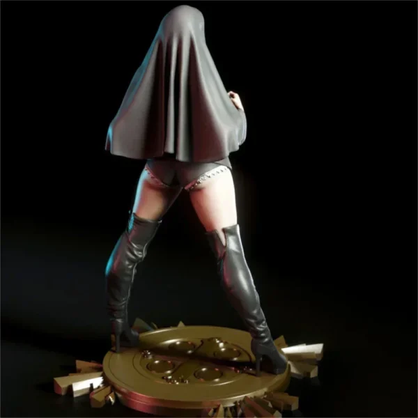 1/24 Miniature Resin Figure Model Kit 75mm Sexy Nun Statue Modelling Unpainted Kits Diy Toys A118 - Image 4