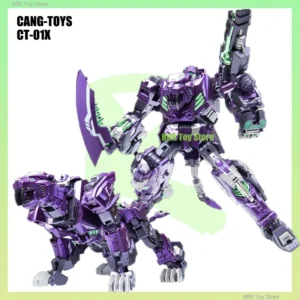 Transformation CANG-TOYS CT-CHIYOU 01X Action Figures Rampage Predaking Fifth Anniversary Purple X-Firmament Robot Model Gfits